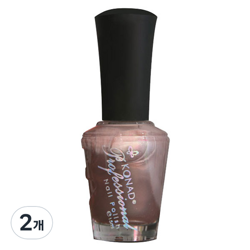 코나드 프로페셔널 레귤러 네일 폴리쉬 15ml, 카푸치노브라운, 2개