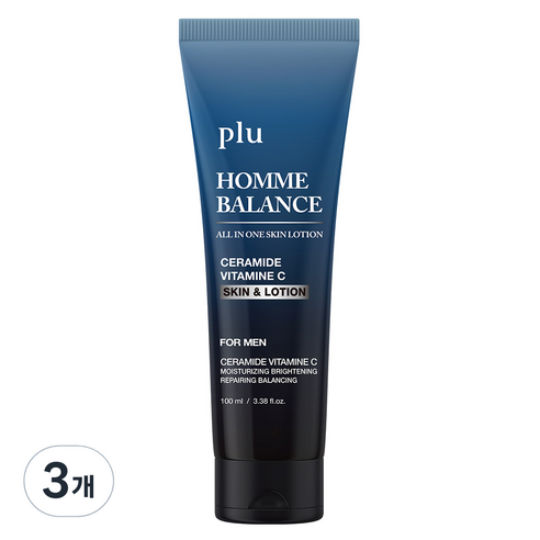 플루 옴므 올인원 밸런스 스킨로션, 100ml, 3개
