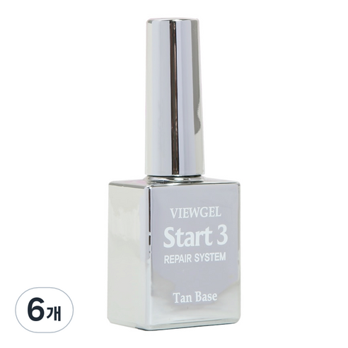 뷰젤 리페어 스타트3 탄 베이스 젤, 6개, 10ml