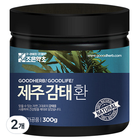 조은약초 프리미엄 감태환, 2개, 300g