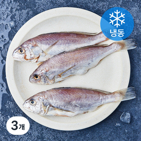 통영원 국내산 손질 백조기 (냉동), 3개, 400g(3미)