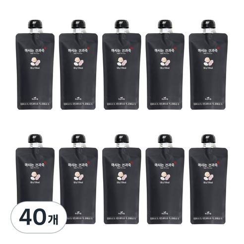 두손드림 마시는죽 견과죽, 130g, 40개