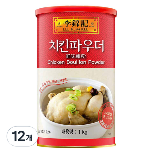 이금기 치킨 파우더, 1kg, 12개