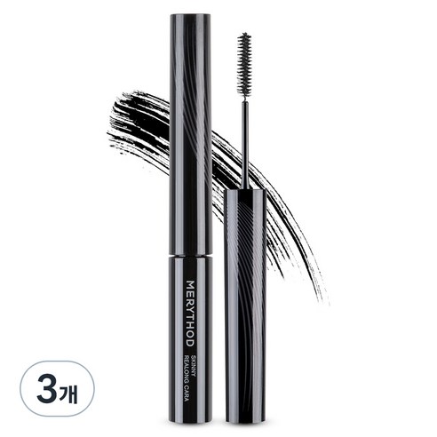 메리쏘드 스키니 릴롱카라 마스카라 3.2g, 블랙, 3개