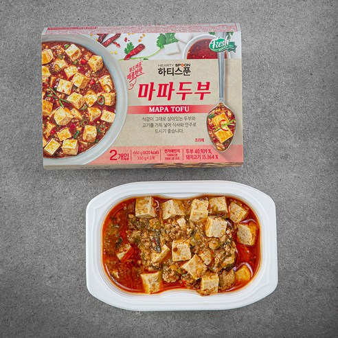 하티스푼 마파두부, 330g, 2개