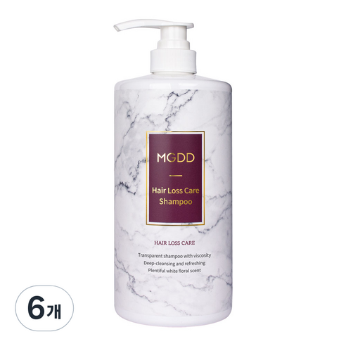 모공도둑 탈모 완화 샴푸, 6개, 1000ml