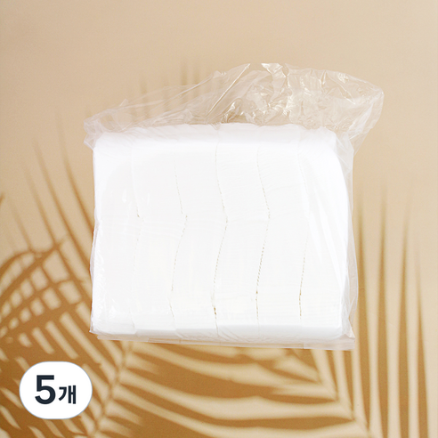 에스떼오뜨젠 탈지면 대용량 절단솜 4 x 6 cm 450g, 5개, 1개입