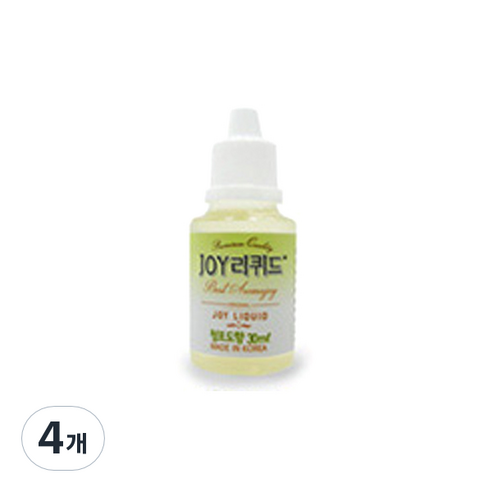 조이리퀴드 아로마조이 슬라임재료 30ml, 4개, 청포도