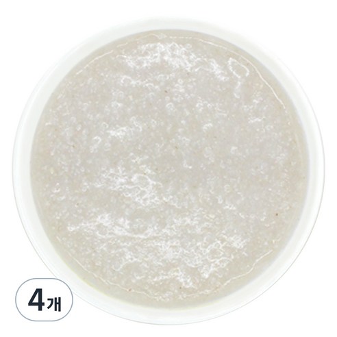 짱죽 실온 이유식 초기 묽은죽, 오트밀바나나, 160g, 4개