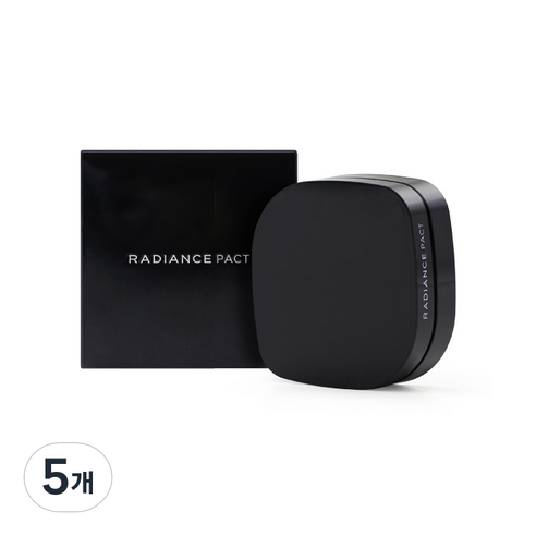 미샤 래디언스 팩트 파우더 9.5g, 21호 바닐라, 5개