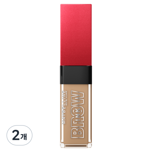 메이블린 3D 브로우 젤 마스카라 6ml, 2개, 크림토피
