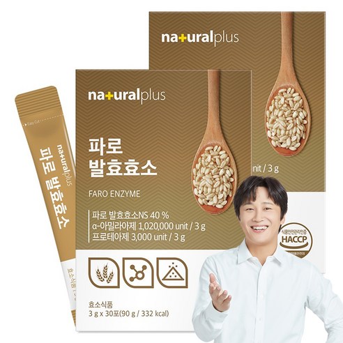 내츄럴플러스 파로 발효효소 30p, 90g, 2개