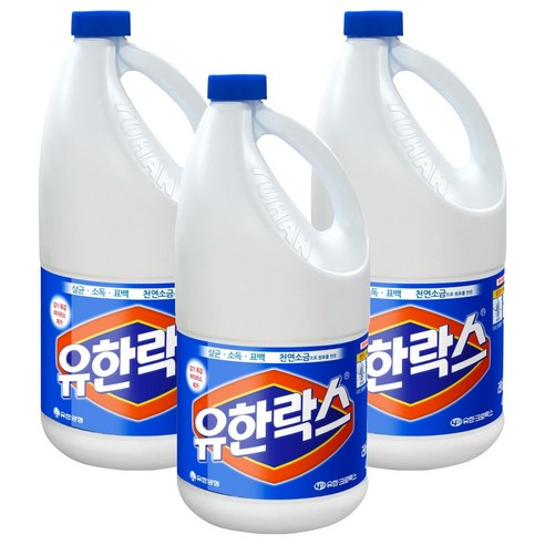 유한락스 레귤러, 4L, 3개
