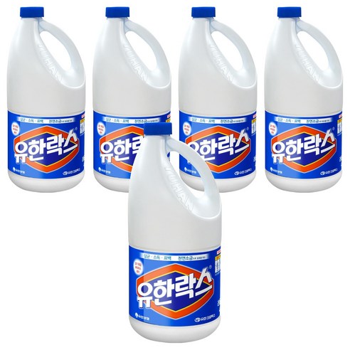 유한락스 레귤러, 4L, 5개