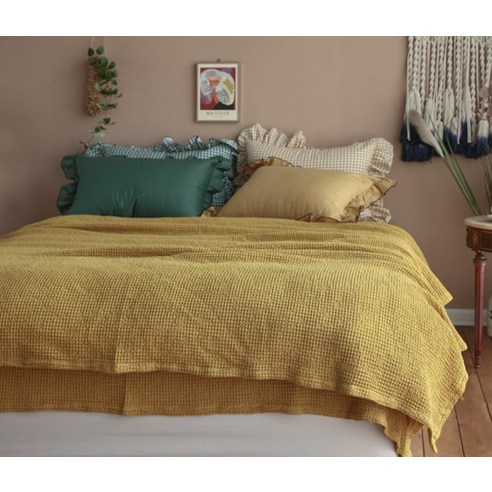 헬로우슬립 모달와플 홑이불로 매일 밤 쾌적한 숙면을 경험하세요