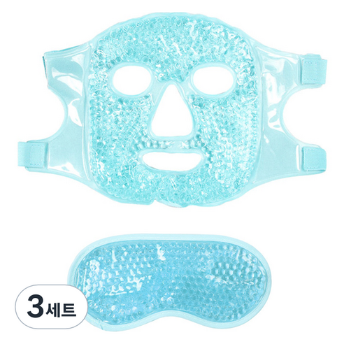 탑피아 시원한 쿨 안대 스카이블루 세트, 3세트