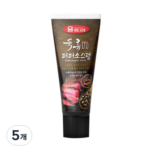 움트리 육류 n 페퍼소스랑, 120g, 5개