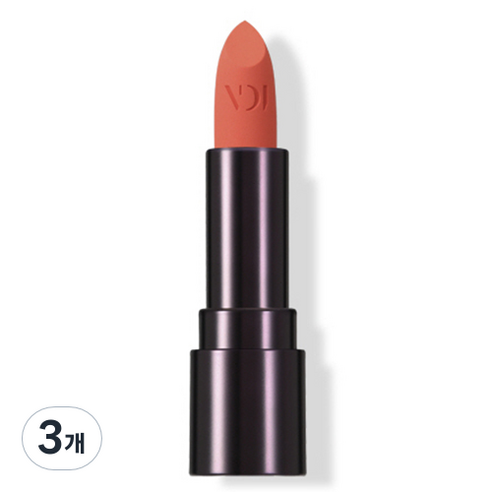 비디보브 립컷 루즈 벨벳, OR203 압구정 오렌지, 3.8g, 3개