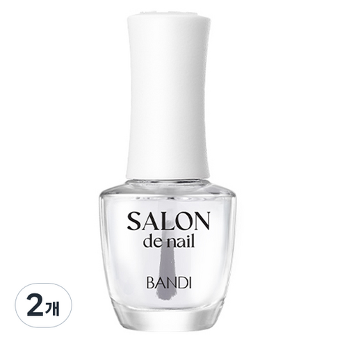 반디BANDI 살롱드 네일, 7ml, 베이스코트, 2개