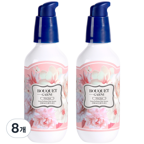 부케가르니 딥퍼퓸 헤어세럼 화이트머스크, 100ml, 8개