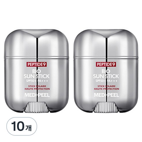 메디필 펩타이드 9 바이오 선스틱 SPF50+ PA+++, 20g, 10개