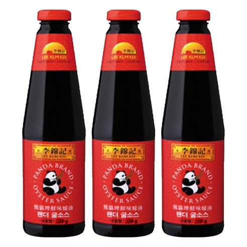 이금기 팬더 굴소스, 255g, 3개