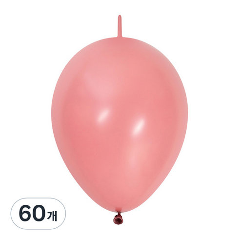 셈퍼텍스 링커 풍선 30cm, 로즈우드, 60개