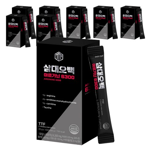 삼대오백 아르기닌 6300 15p, 330g, 8개