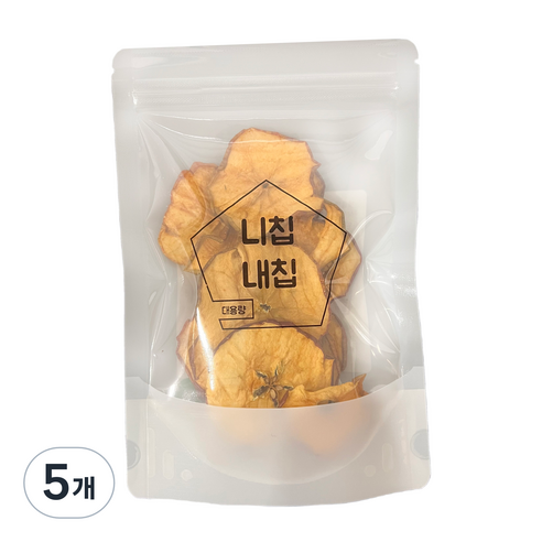 니칩내칩 건조 사과, 40g, 5개