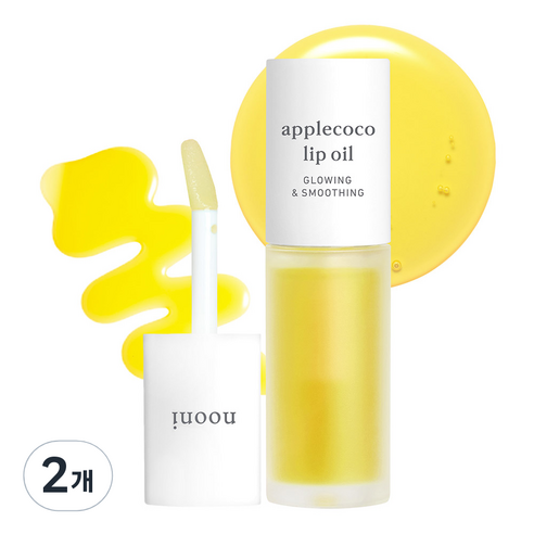 누니 애플 립 오일, 애플 코코, 3.5ml, 2개