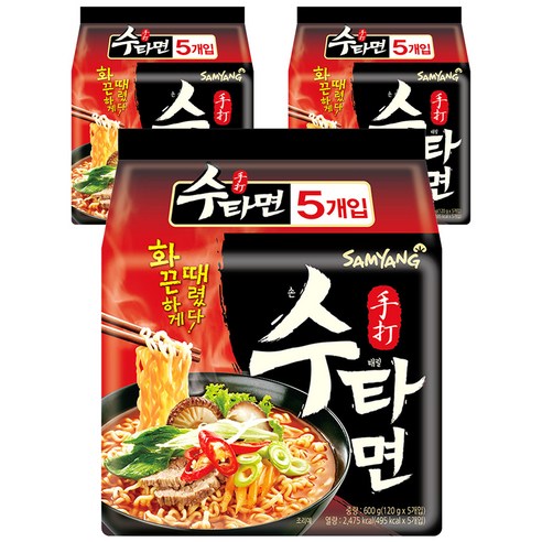 삼양 수타면 120g, 15개