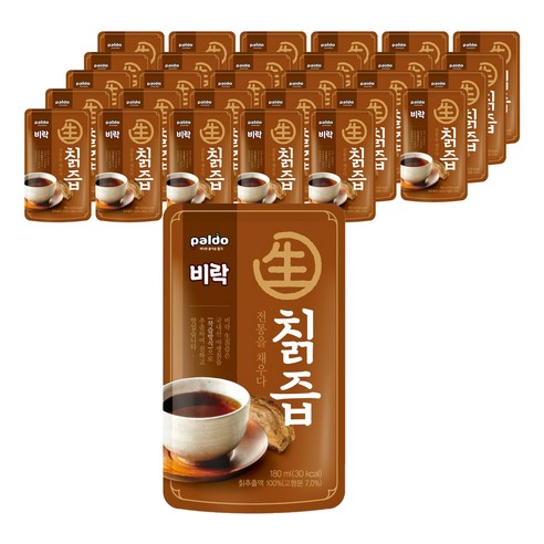 팔도 비락 생칡즙, 30개, 120ml