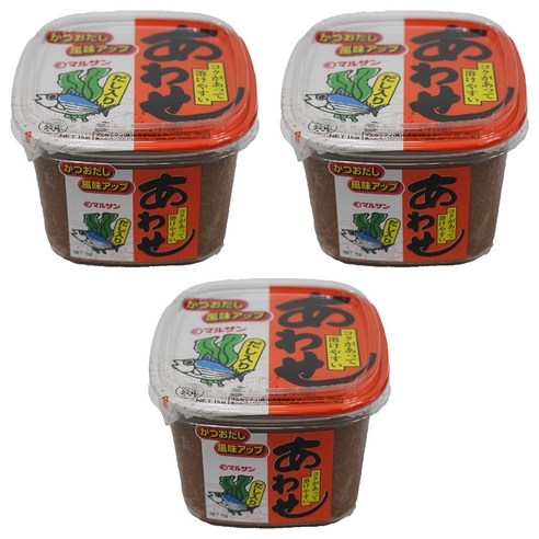 마루산 아와세컵미소 혼합장, 1kg, 3개