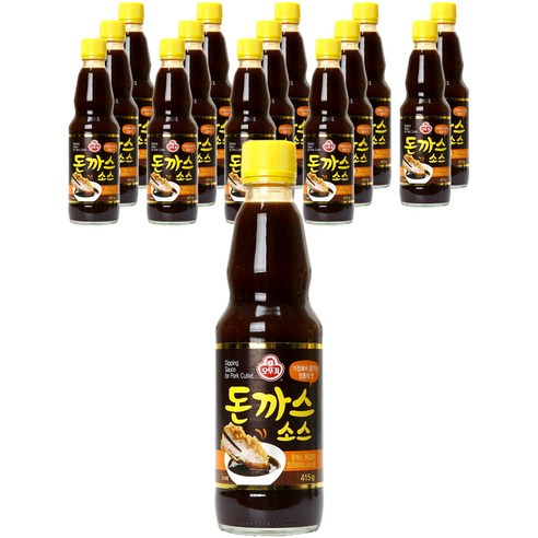 오뚜기 돈까스소스, 415g, 15개