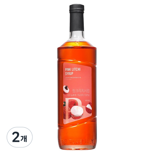 네이쳐티 핑크리치시럽, 1L, 2개