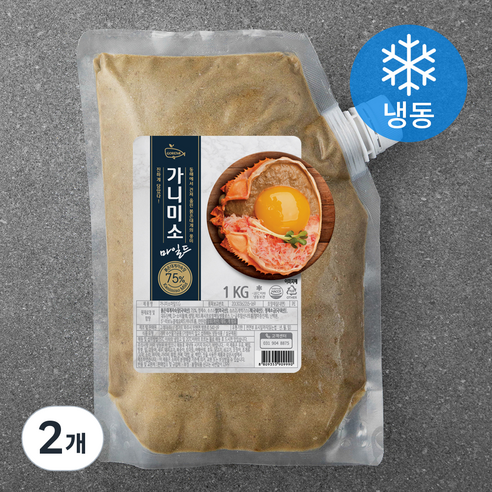 고래미 가니미소 마일드G 게장 (냉동), 1kg, 1개