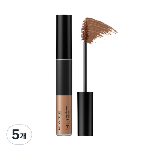 케이트 3D 아이브로우 컬러 N 6.3g, BR-1, 5개