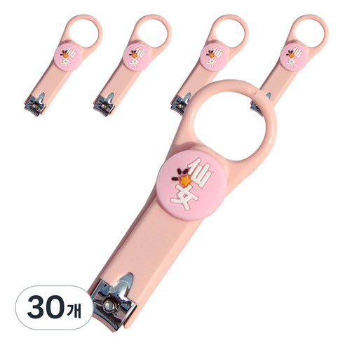 FTSY 예쁜 캐릭터 손톱깎이, 선녀, 30개