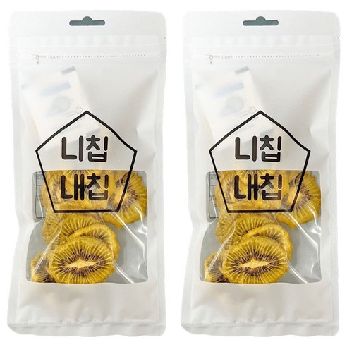 니칩내칩 건조 키위, 40g, 2개