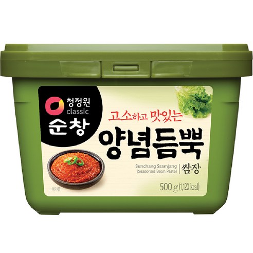 청정원 순창 양념듬뿍 쌈장, 500g, 1개