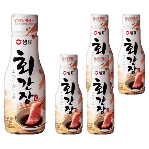 샘표 회간장, 200ml, 5개