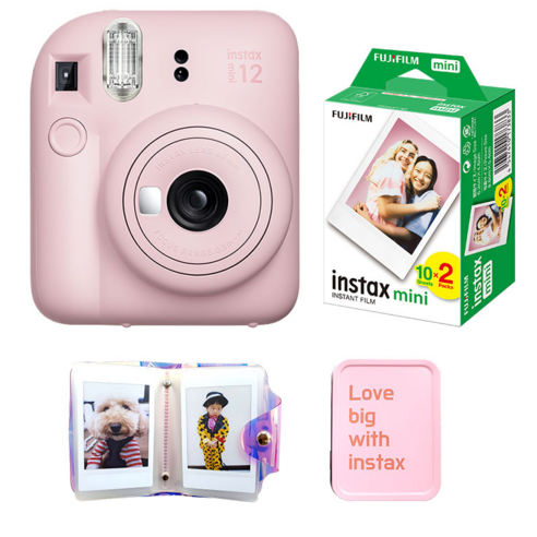 인스탁스 미니 12 즉석 카메라 블로썸 핑크는 즉각적인 사진 인화, 사용 편리성, 컴팩트한 크기를 원하는 사용자에게 이상적인 선택입니다.