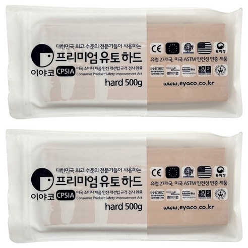 이야코 프리미엄 유토 하드 500g, 2개