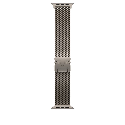 Apple 정품 애플워치 티타늄 밀레니즈 루프, 내추럴, 49mm, Large, 1개