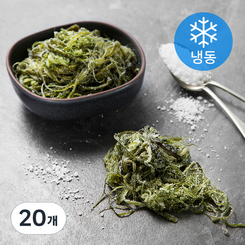 청정해초 장흥 염장미역줄기 (냉동), 200g, 20개