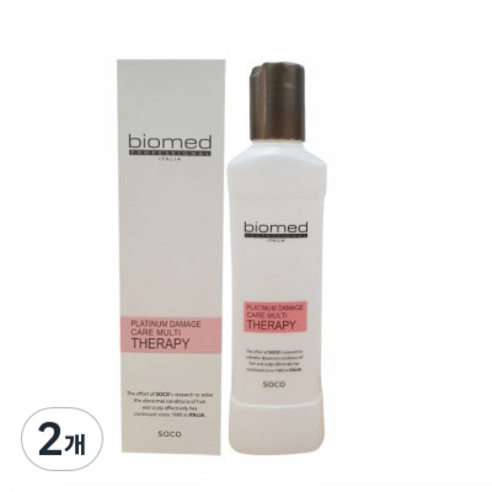 바이오메드 프로페셔널 데미지케어 멀티테라피 헤어 에센스, 175ml, 2개
