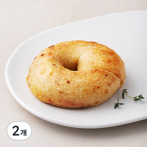 도제식빵 탕종 어니언 베이글, 100g, 1개입, 2개