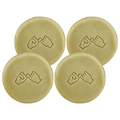 동구밭 올바른 샴푸바 중건성용, 120g, 4개