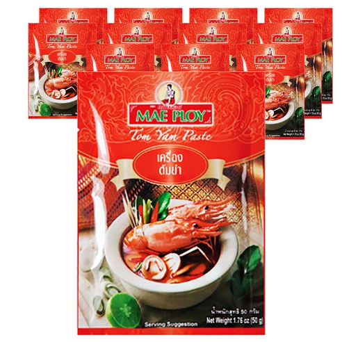 메이플로이 똠얌꿍 페이스트, 50g, 12개입
