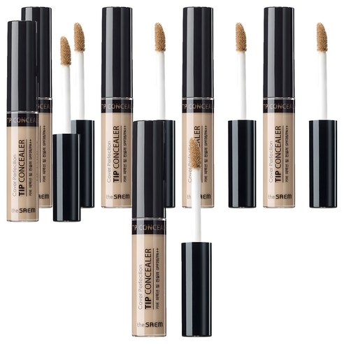 더샘 커버 퍼펙션 팁 컨실러 6.5g, 컨투어 베이지, 6개